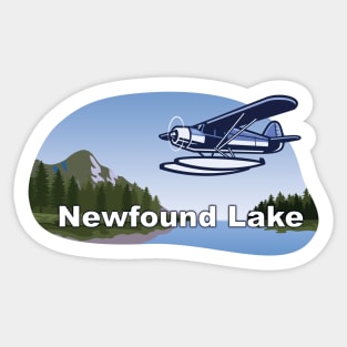 Newfound Pontoon Airplane Sticker